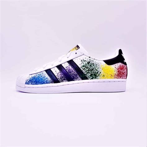 adidas originals superstar-stolz-pack splash schwarze schuhe|adidas superstar shoes colors.